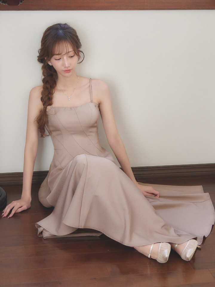 XSサイズあり【ANDY/アンディ】シンプル/ ワンカラー/ ストレッチ