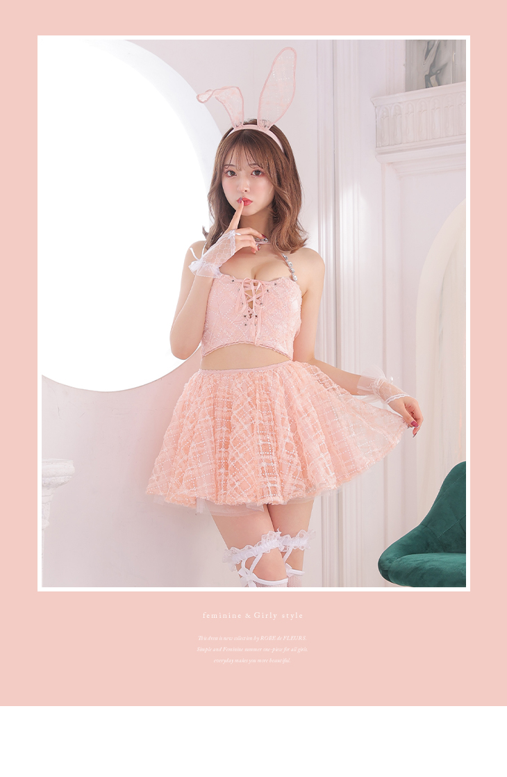 即日発送】XSサイズあり 【ANIER./アニエル】【ROBE de FLEURS/ローブ