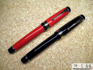 パイロット カスタムウルシ万年筆「朱」 あのカスタムウルシ万年筆に