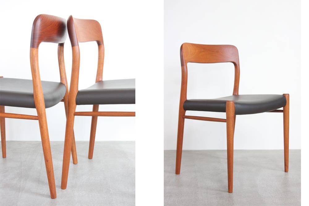 ビンテージ北欧家具/デンマーク製/J.L.モラー社製/ニルスオットモラー