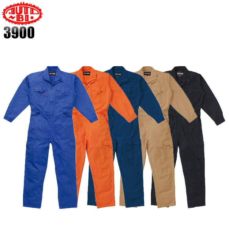 山田辰AUTO-BIのつなぎ作業服 長袖3900| サンワーク本店