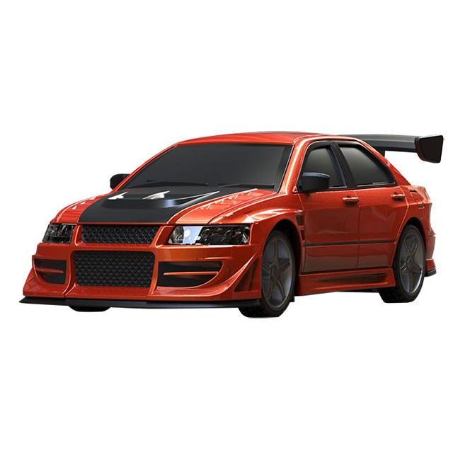 1/76 C76 Red On-road Car [C76] - スーパーラジコン