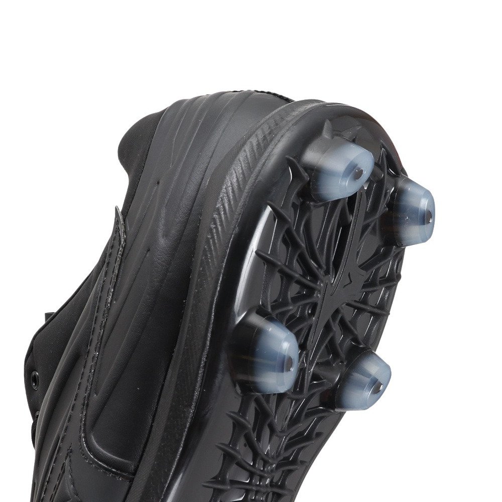 ミズノ（MIZUNO）（メンズ）野球スパイク 黒 ミズノプロ MP ドミナント