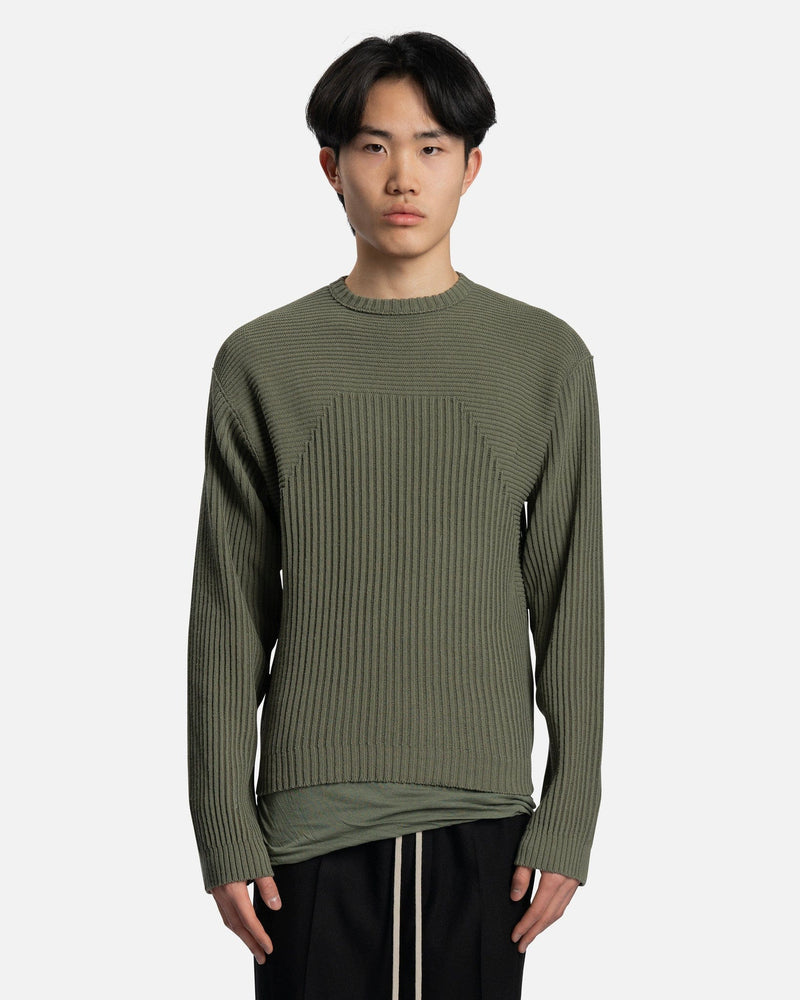 Biker Round Neck in Moss – SVRN