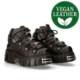 取り寄せ] M-106-VS1 / プレート / 厚底スニーカー / ビーガンレザー