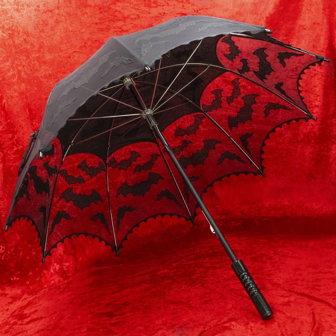 Bat Lace Parasol / レースパラソル / 傘【KREEPSVILLE 666】 | Spider