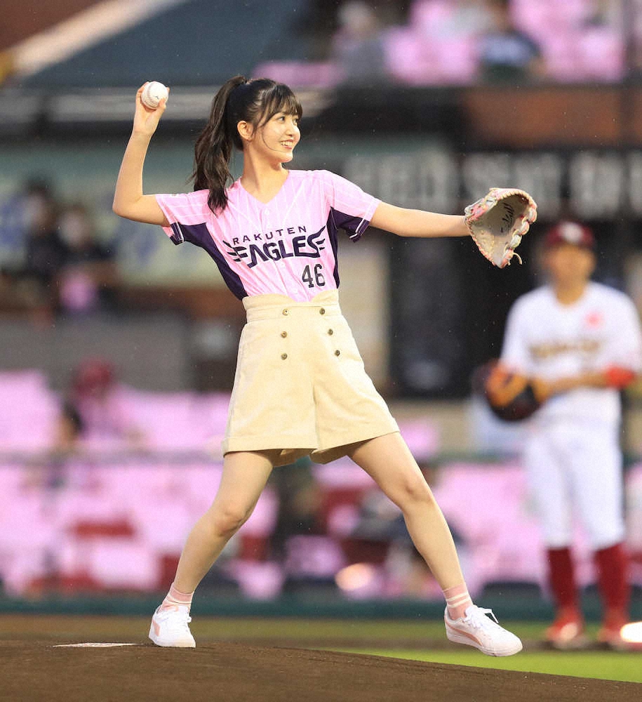 楽天が5月30日に「ガールズデー」を開催 乃木坂46・久保史緒里が2年