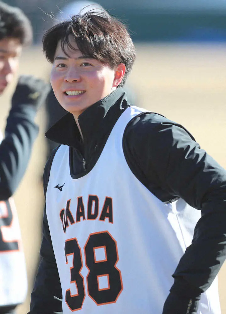 巨人ドラ5岡田悠希 新人唯一のキャンプ1軍スタート「自分が出せる一番