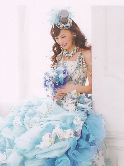 カクテルドレス Musee du Aya（ミュゼ ドゥ アヤ） Aquamarine アクア