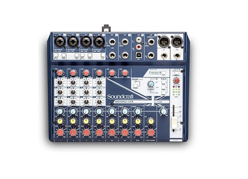 Soundcraft Notepad-12FX - Springtree Media