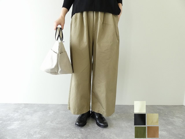 TRAVAIL MANUEL(トラバイユマニュアル) コンパクトチノ2タックワイド