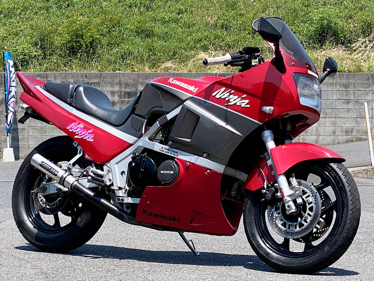 中古バイク KAWASAKI GPZ400R｜ZX400D – 京都のバイクショップSPEC-M