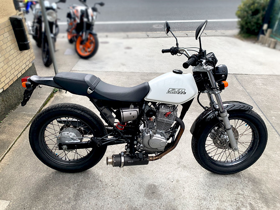 中古バイク 京都 入荷予定！HONDA FTR223 MC34 – 京都のバイクショップ