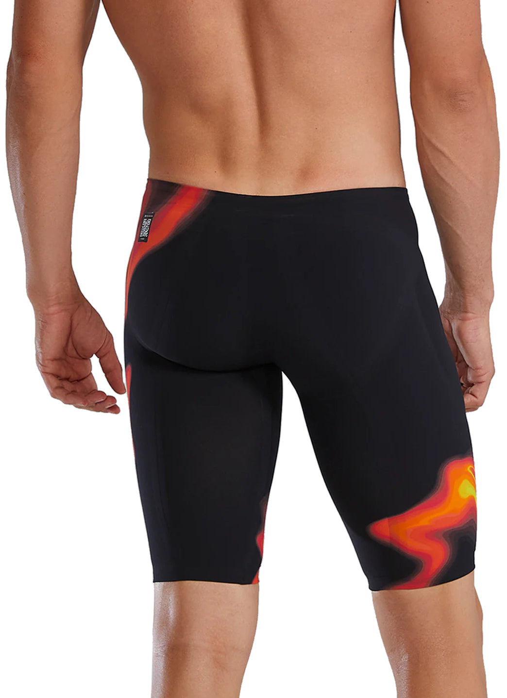 TYR Men's Venzo Infrared Jammer Tech Suit Swimsuit at SwimOutlet.com