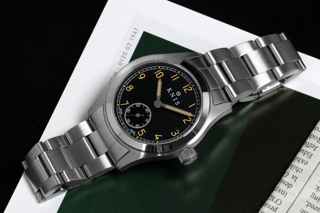 京都発の時計ブランド】40年代の英軍ミリタリーウオッチをオマージュ