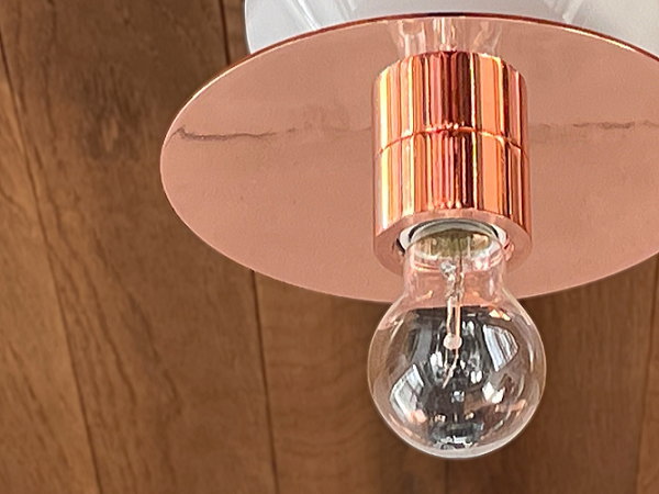 PICCOLA ピッコラシーリングランプ / スチールシェード（コッパー色
