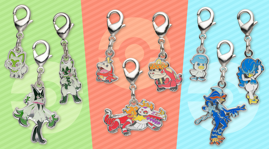 パルデア地方の「全国ずかんメタルチャーム」が、ポケモンセンターに