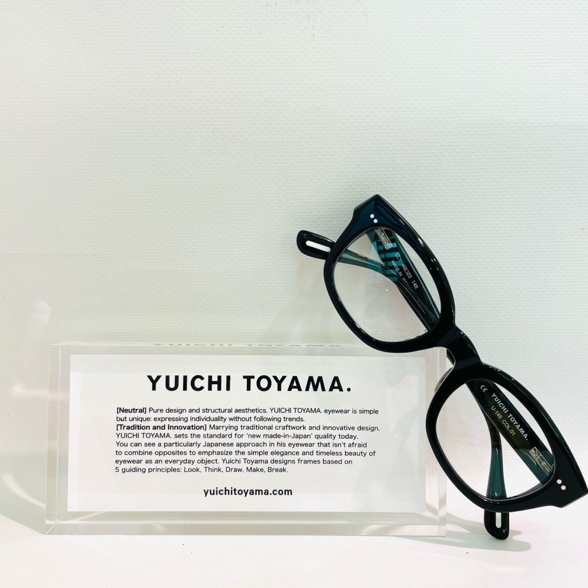 YUICHI TOYAMA.(ユウイチトヤマ)】人気モデル” U-146(LCY) “のご紹介