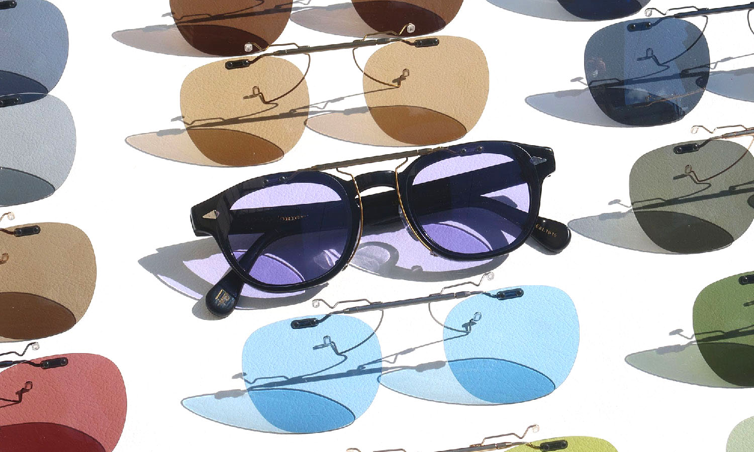 跳ね上げ式クリップオンサングラス レンズ交換(左右ペア)通販 ポンメガネ