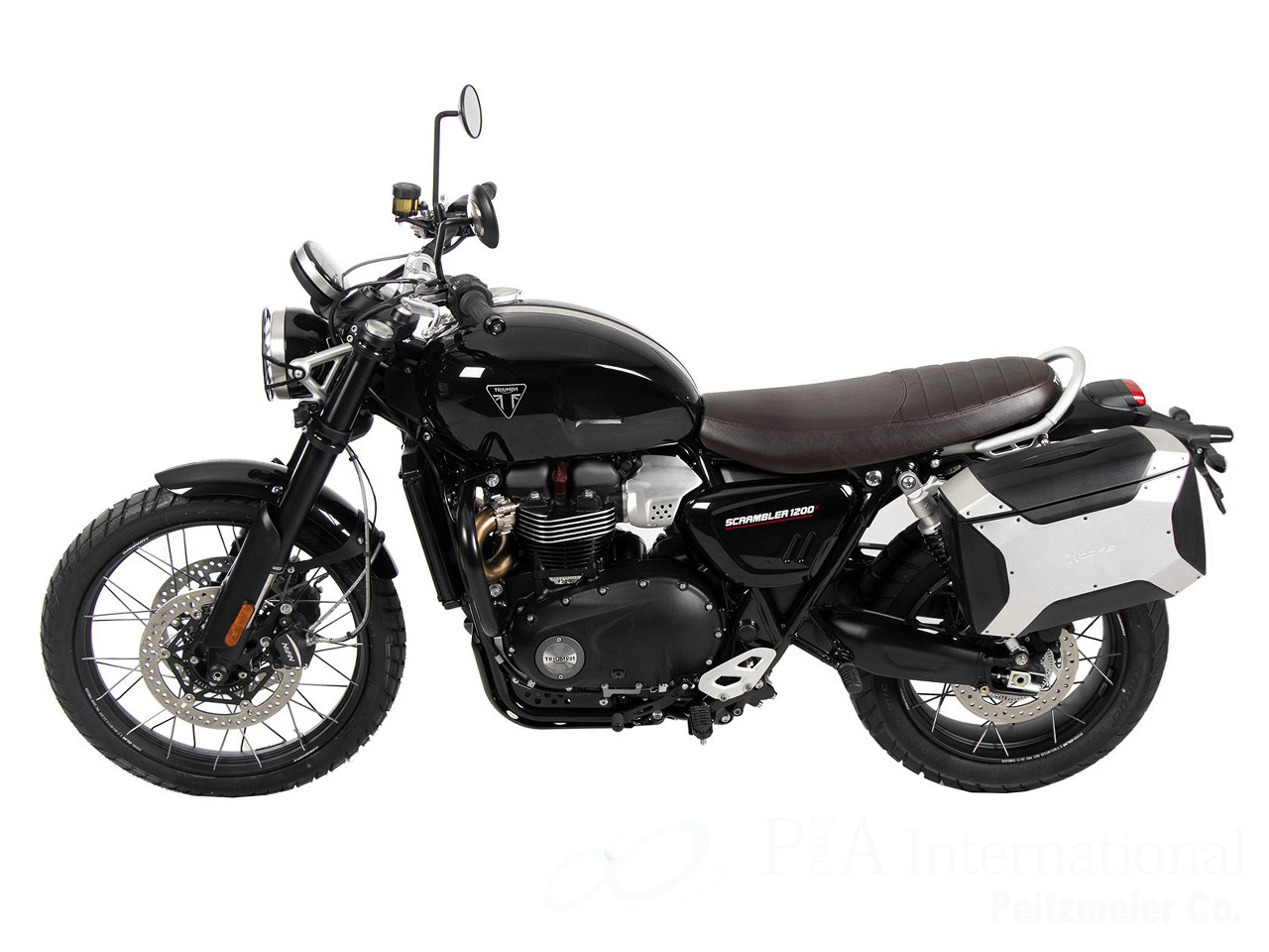 TRIUMPH スクランブラー1200XE 純正シートローシート加工品 TRIUMPH