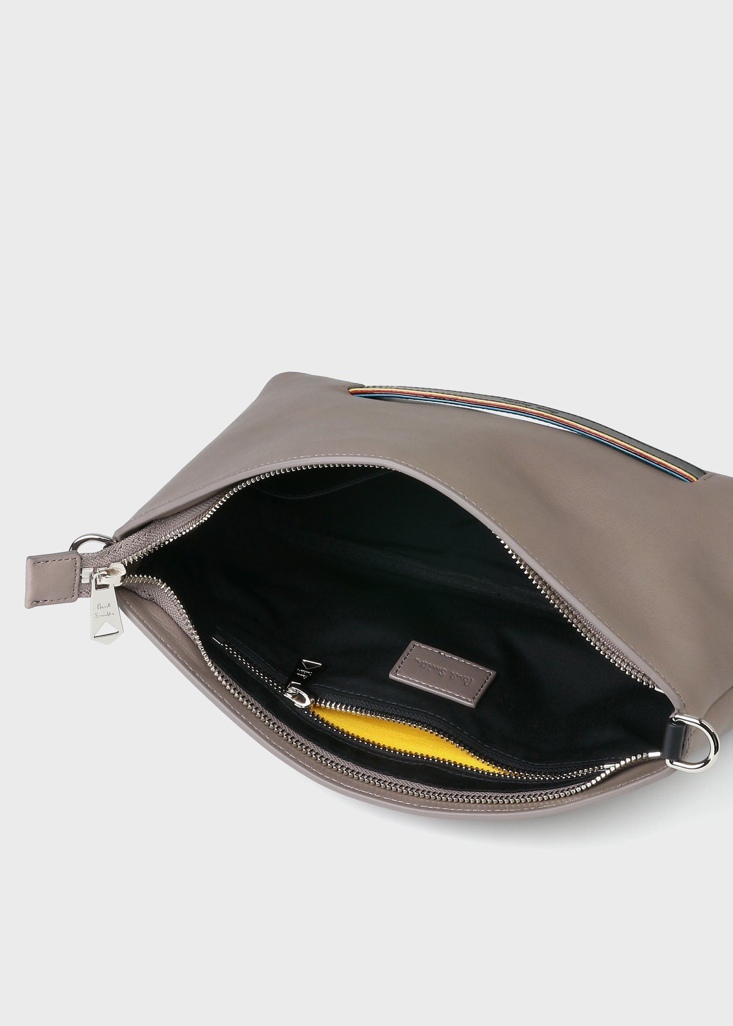 ✨美品✨ポールスミス ボディバッグ エンブロイストライプ柄 レザー