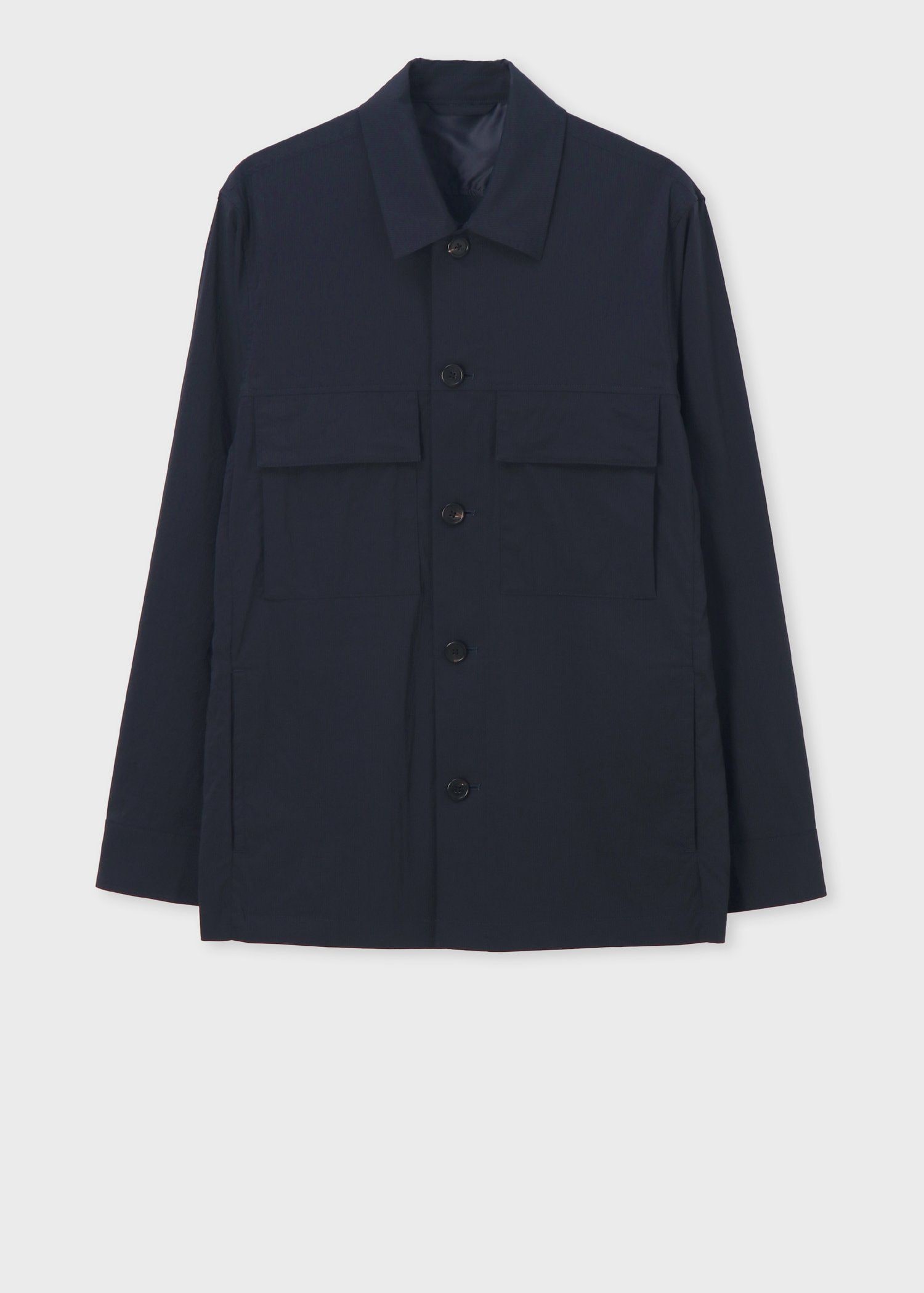 クラシックシャドーストライプ ブルゾン（ネイビー） ｜ポール・スミス