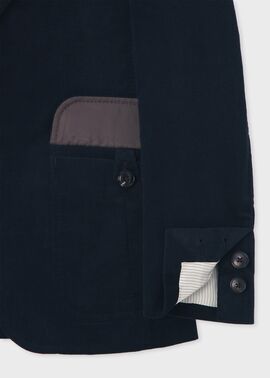 ナローウェールコーデュロイ 2Bジャケット（ネイビー） ｜ポール・スミス