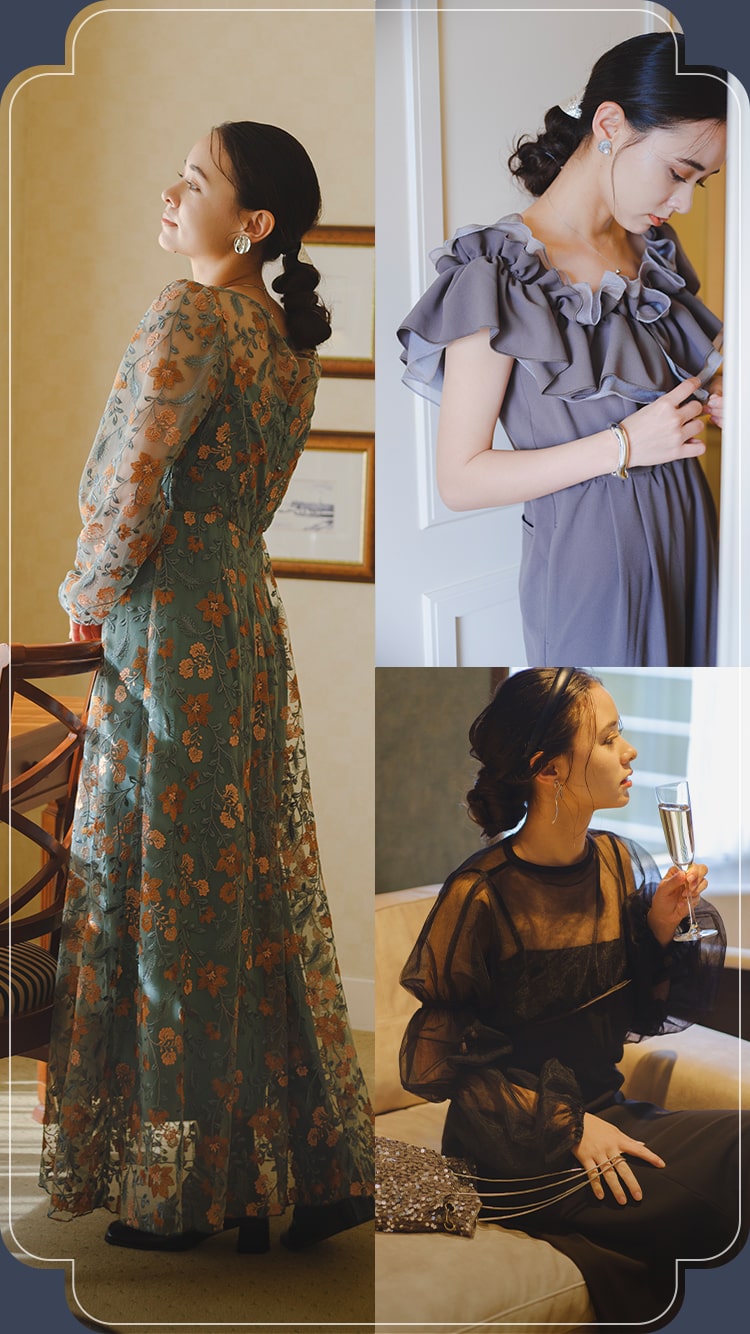 THE URBAN BLANCHE × Kastane occasion dress｜ パル公式通販サイト