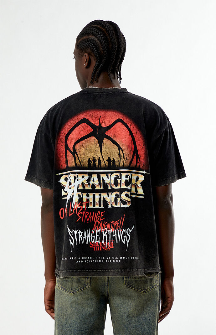 Netflix x Stranger Things Adventure Ripped T-Shirt | Pacsun