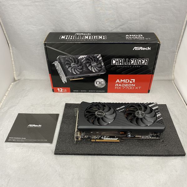 ASRock 〔中古〕RX7700XT CL 12GO（中古保証1ヶ月間） | パソコン工房