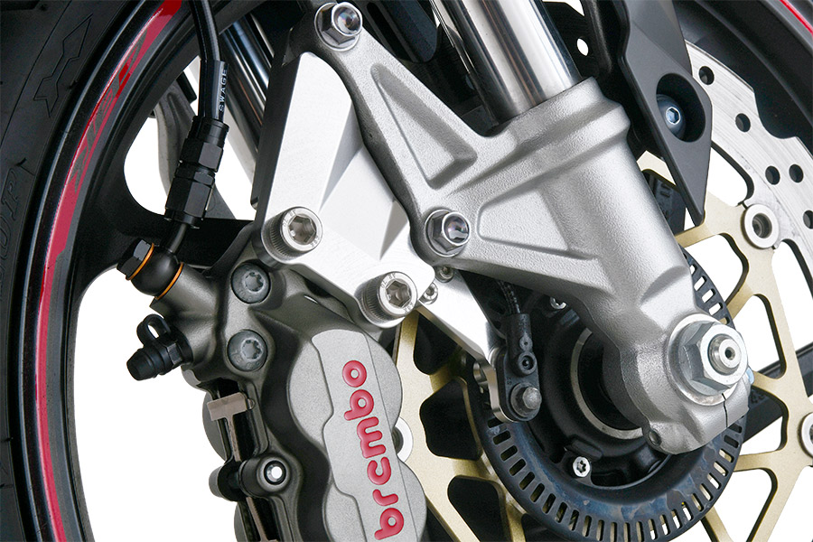 ブレンボ用プロトオリジナルパーツ キャリパーサポートBre40mm ZEP1100