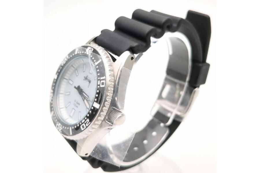 SEIKO×stussy コラボ V145-0CE0 ダイバーアクアフォース デイト