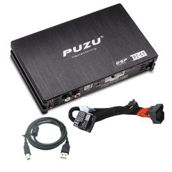 BMW/VW/BENZ車種に対応」PUZU PZ-C7 車載用DSPアンプ