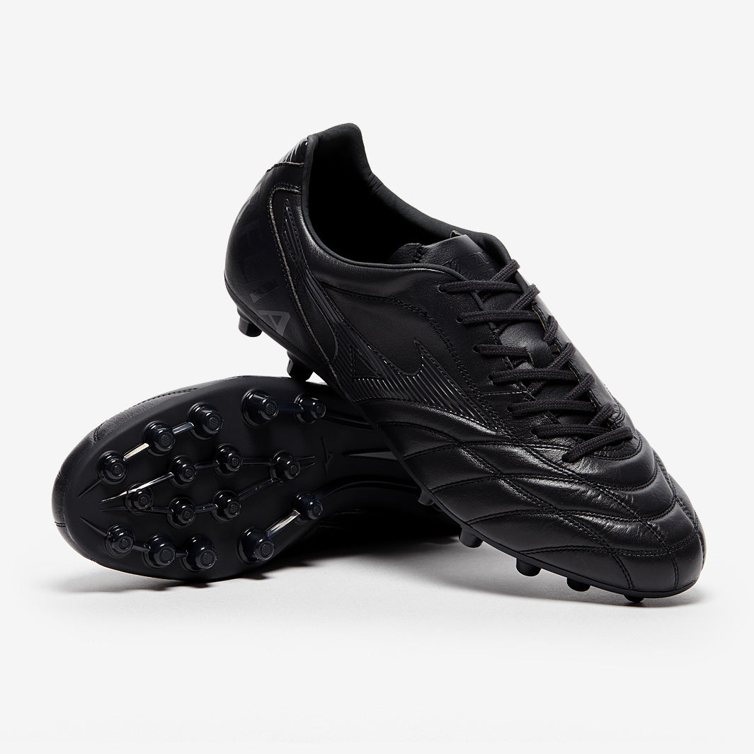 Mizuno Morelia Elite II Made in Japan Artificial Grass - Obsidian