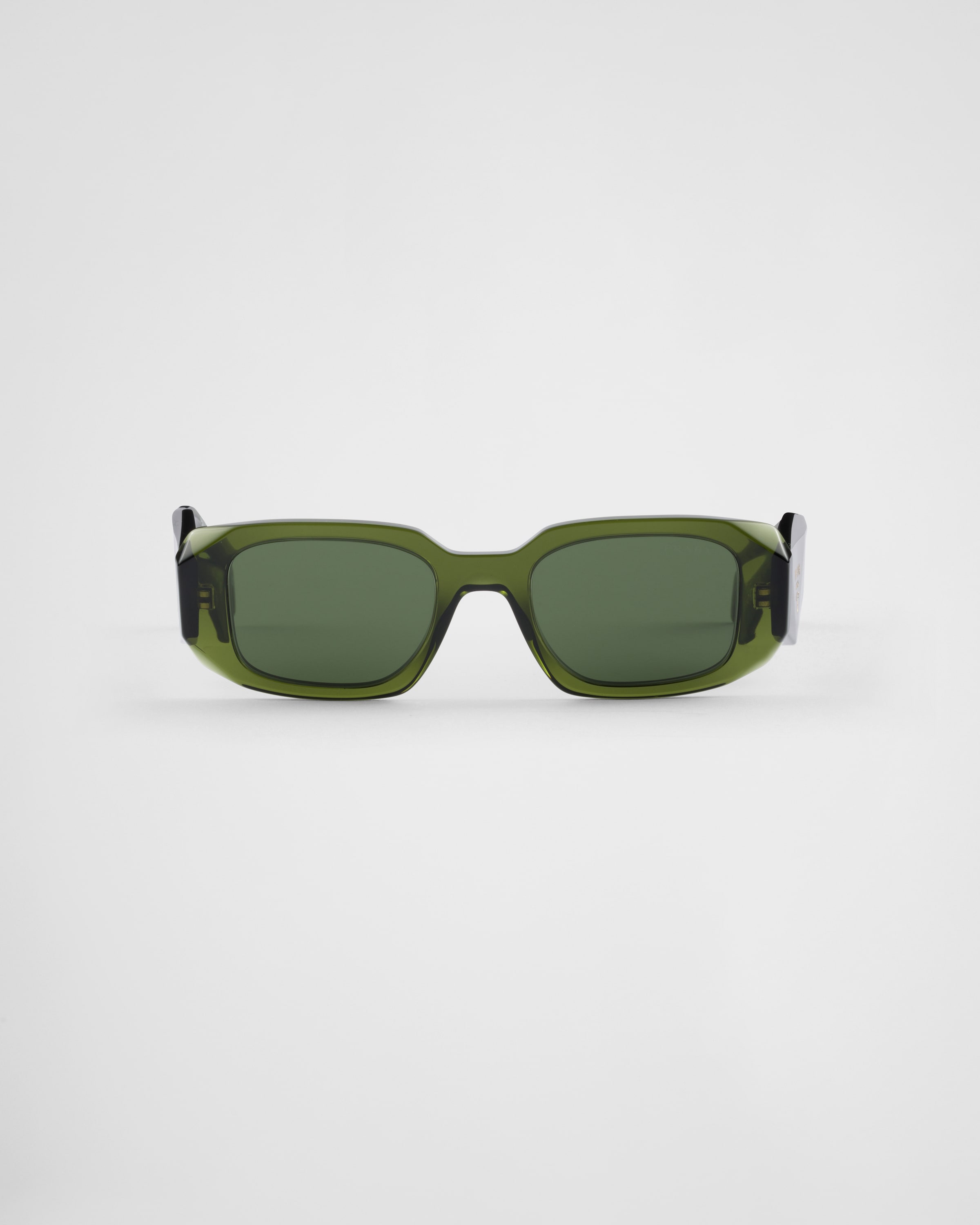 Military Green Lenses Prada Symbole Sunglasses | PRADA