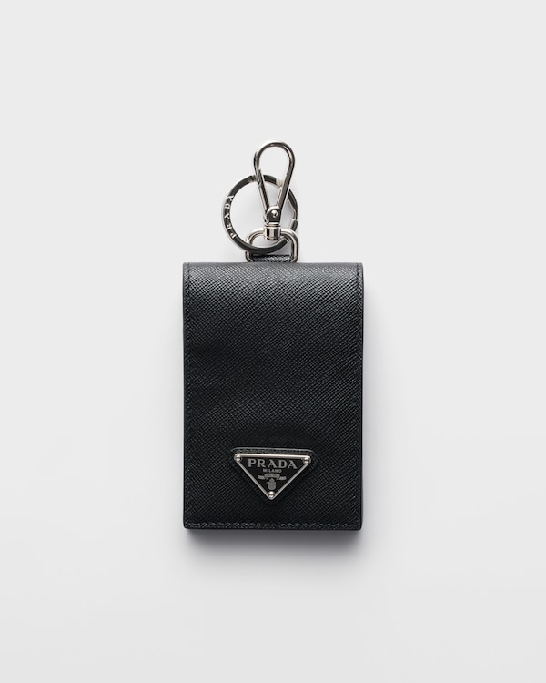 PRADA プラダ / ヴィッテロダイノケース キーチェーン ブラック PRADA