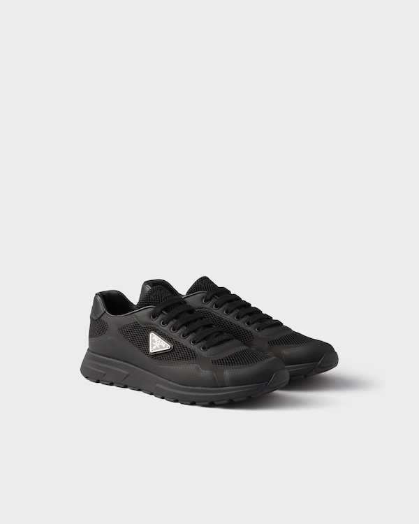 Black Prada America's Cup Original Sneakers | PRADA