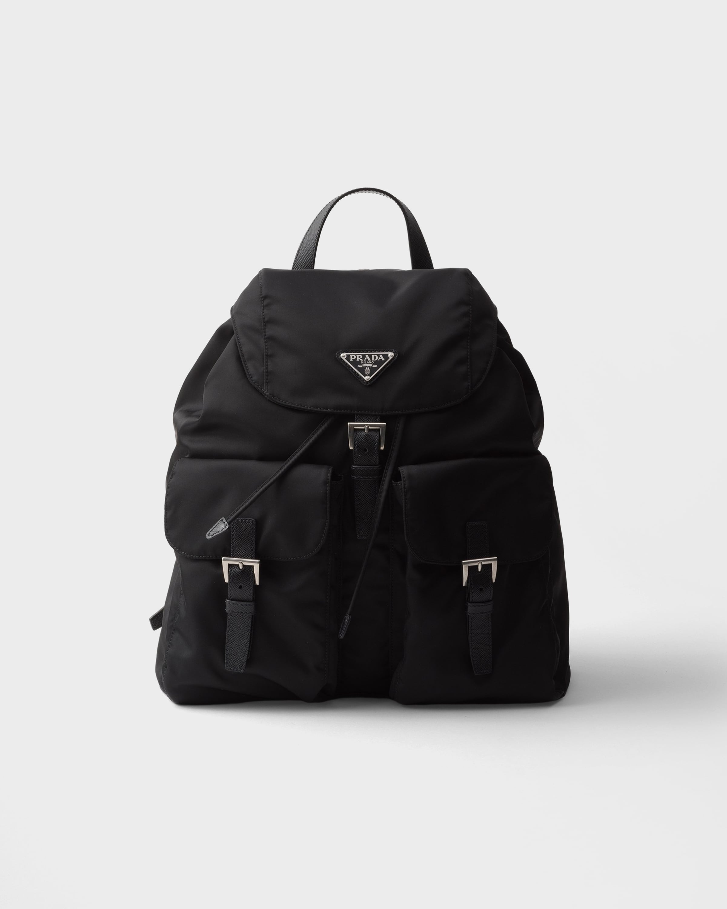 Black Re-nylon Backpack | PRADA