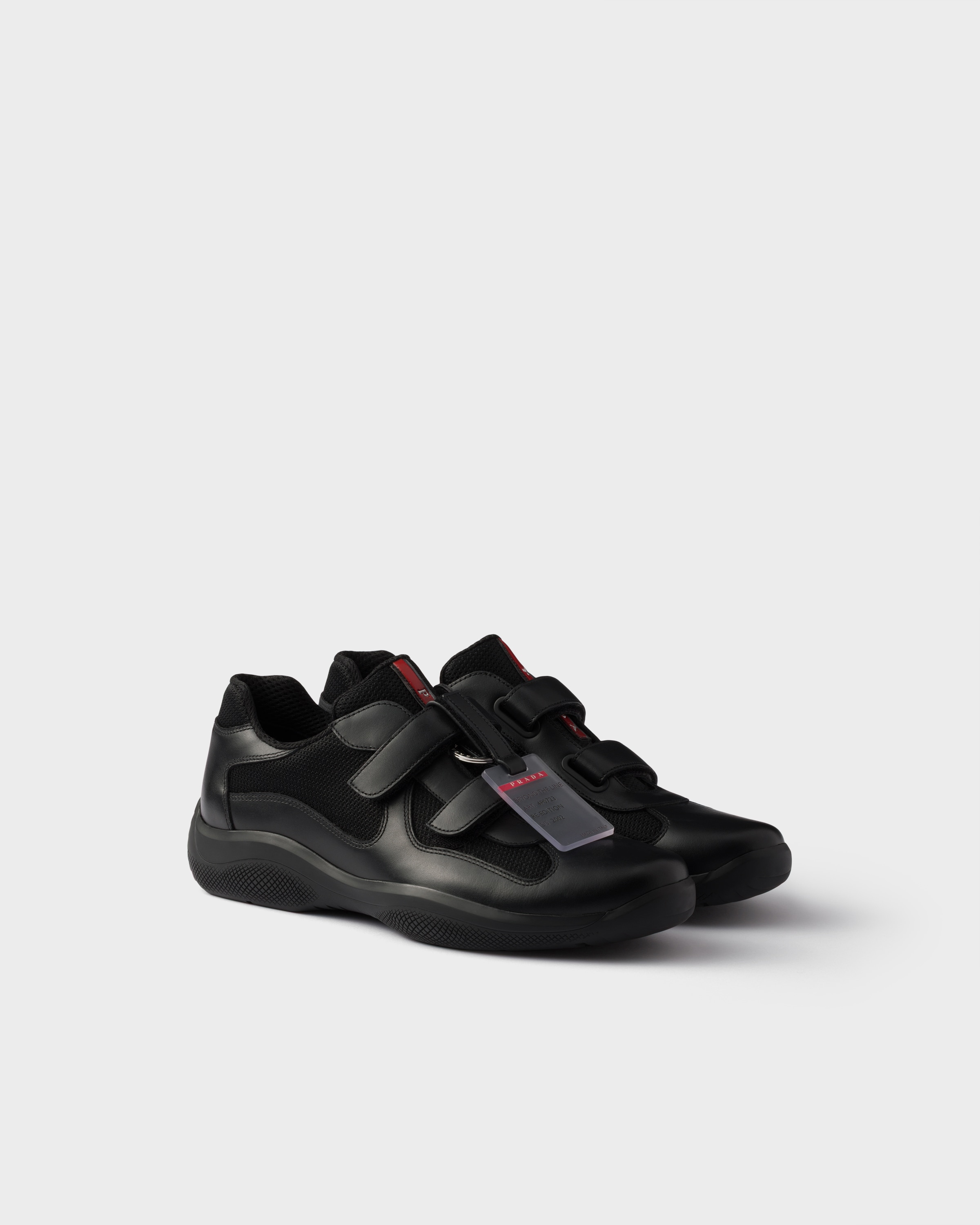Black Prada America's Cup Original Sneakers | PRADA