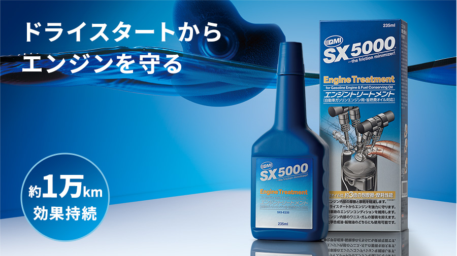 QMI SX6000 エンジンクリーン｜エンジンフラッシング剤｜商品詳細