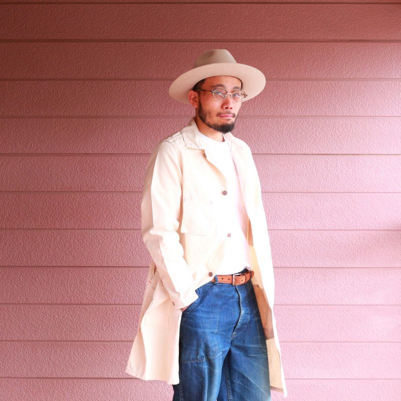 TCB jeans TCBジーンズ Tabby's Coat HBT Natural タビーズコート