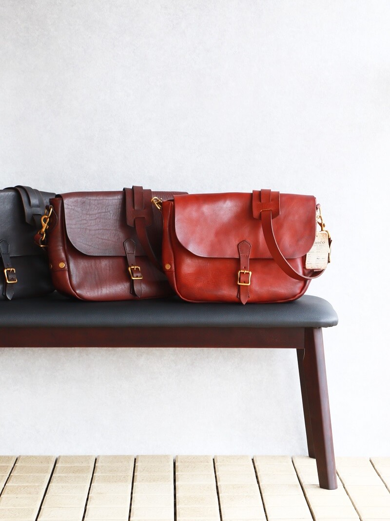 vasco ヴァスコ LEATHER POSTMAN SHOULDER BAG REGULAR レザーポスト