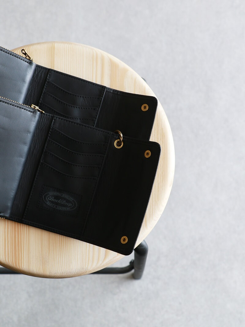 BACKDROP Leathers バックドロップレザーズ MIDDLE BILL WALLET ミドル