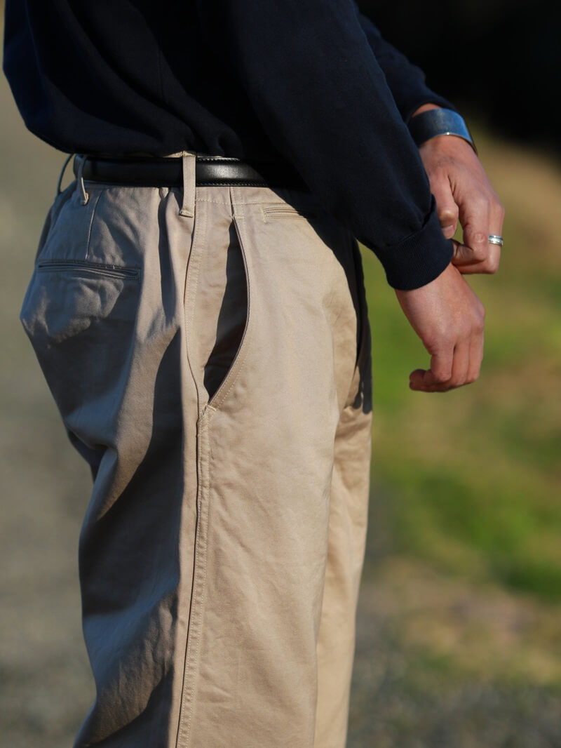 TCB jeans TCBジーンズ Stay Gold Chino / 41 Khaki ステイゴールド