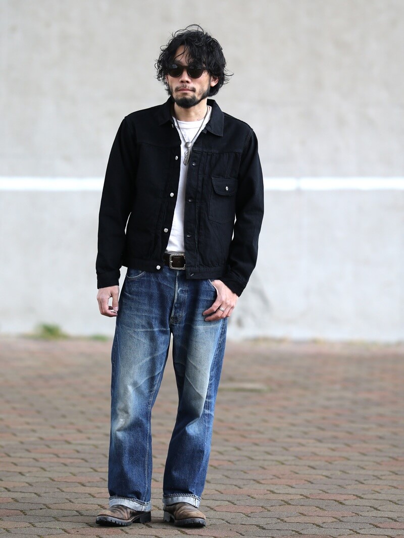 TCB jeans TCBジーンズ 20's Jacket BKBK デニムジャケット ブラック
