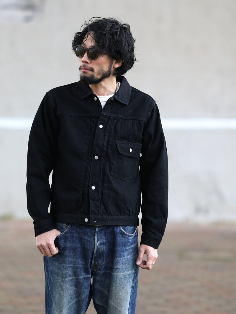 TCB jeans TCBジーンズ 20's Jacket BKBK デニムジャケット ブラック