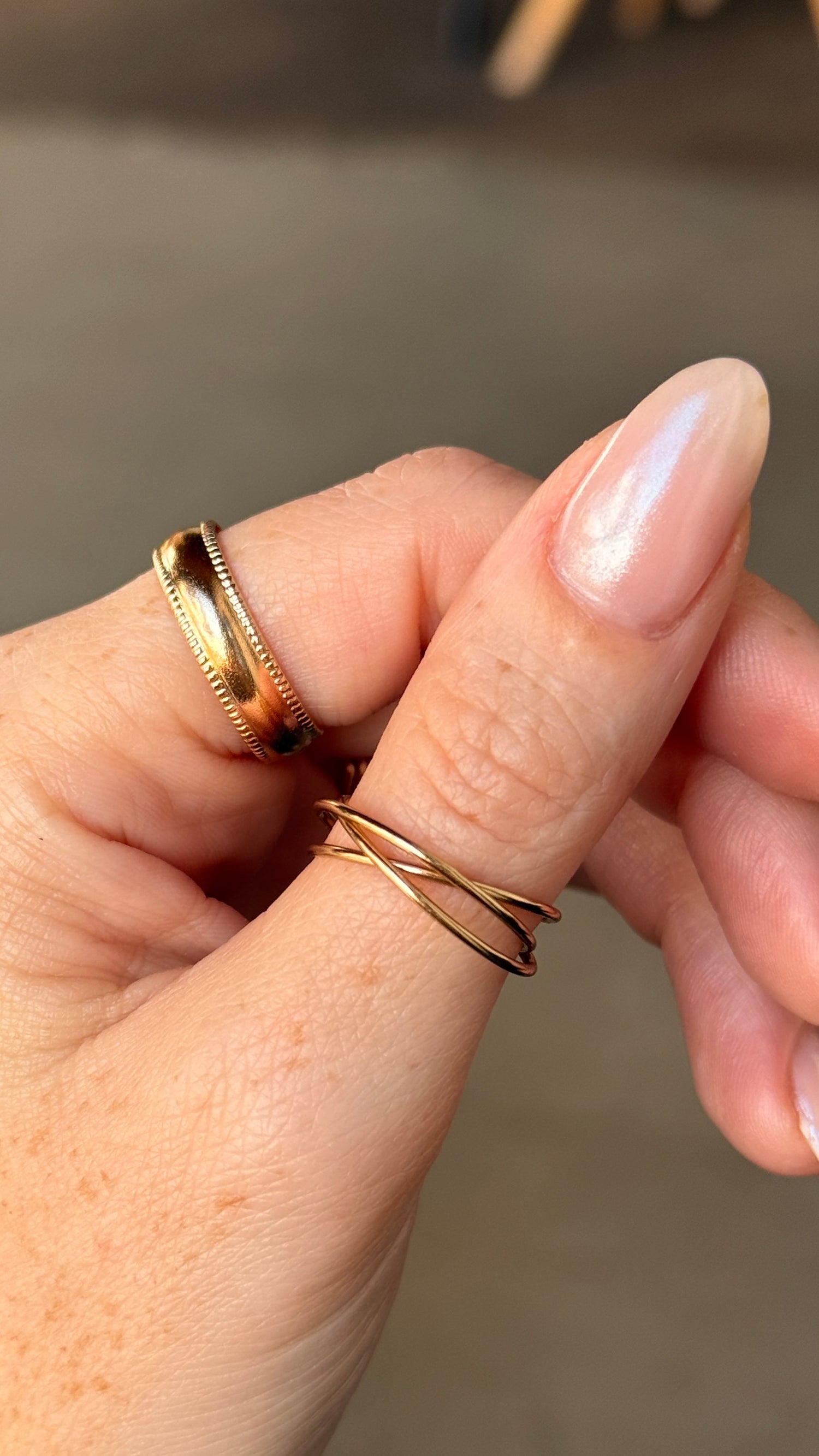 Interlocking Rings – Quad Espresso Jewelry