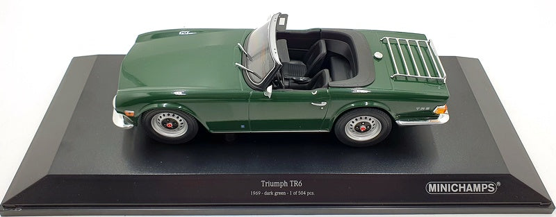 Minichamps 1/18 Scale 155 132036 - Triumph TR6 1969 LHD - Dark