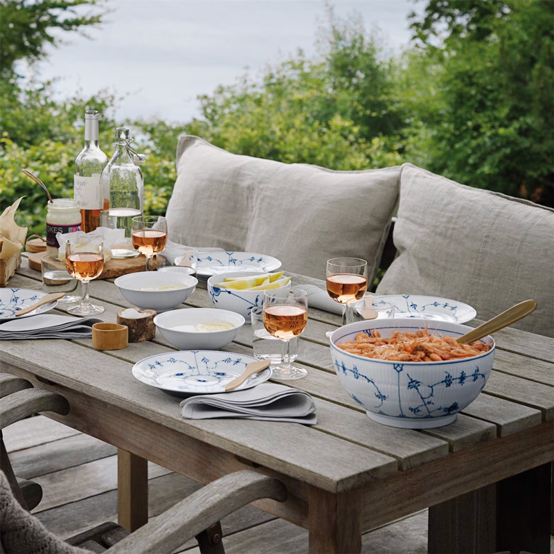 ブルーフルーテッド プレイン プレート 25cm|ロイヤル コペンハーゲン