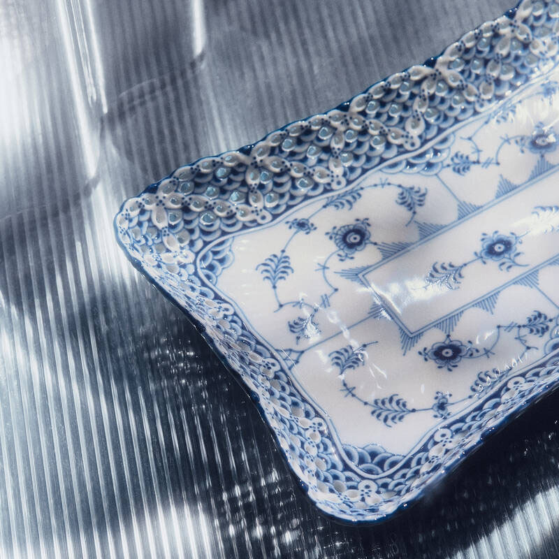 ブルーフルーテッド フルレース トレイ ダブルレース|ロイヤル